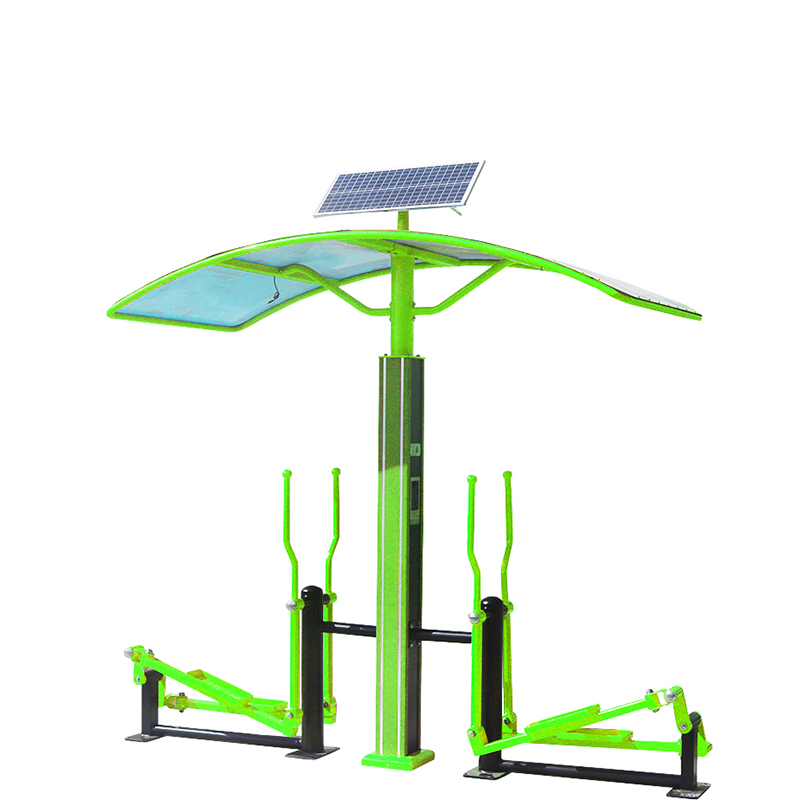 智能双位平步机 - 米兰milan官网校园健身路径设备。