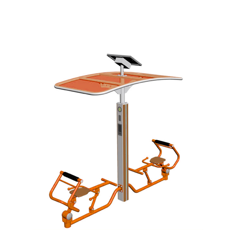 智能双位背部按摩器 - 米兰milan官网校园健身路径设备